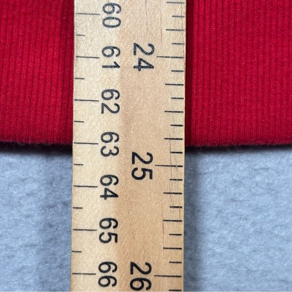 Athleta Retroplush Revive Hoodie Pullover Sweatshirt Women’s Medium Red Fleece - Picture 4 of 10